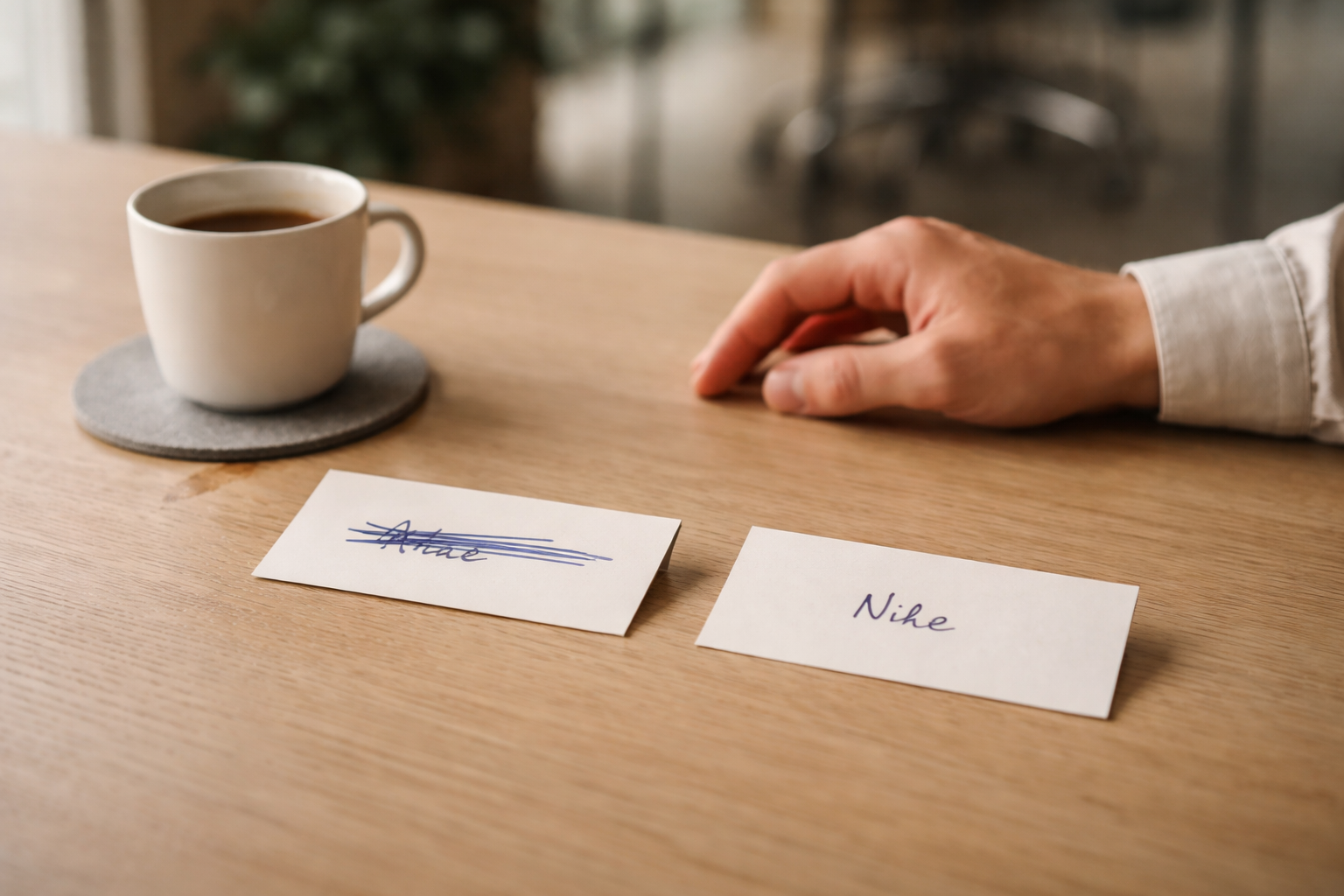 Forkert navn vs. total stilhed: hvad redder dig hurtigst?