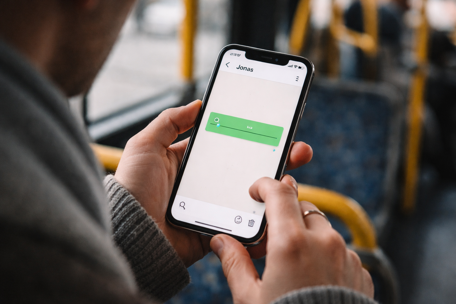 Jeg sender en voice note, kigger op – og ser den forkerte chat