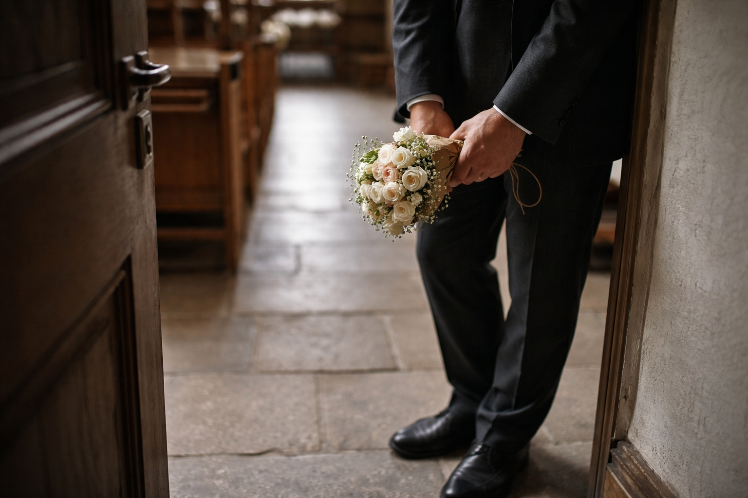Jeg stod i døråbningen til en begravelse og min hjerne gik helt offline