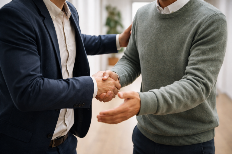 Kram vs. håndtryk: sådan overlever du den akavede hilsen