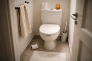 Stop med at gå i panik over andres toilet - sådan overlever du uheldet