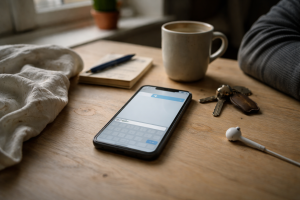 Tilbage fra besked-døden